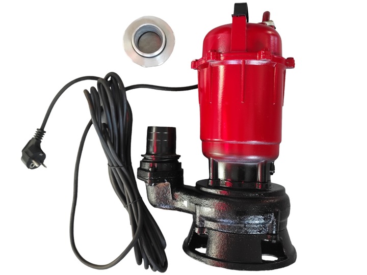 POMPA DO SZAMBA Z ROZDRABNIACZEM DO WODY BRUDNEJ CZYSTEJ MOCNA 3200 FASTFIX