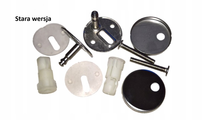 Roca Gap V2 zestaw mocowanie zawiasy deski nowa wesja