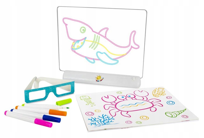 Magiczna tablica do malowania 3D do nauki rysowania dla dzieci