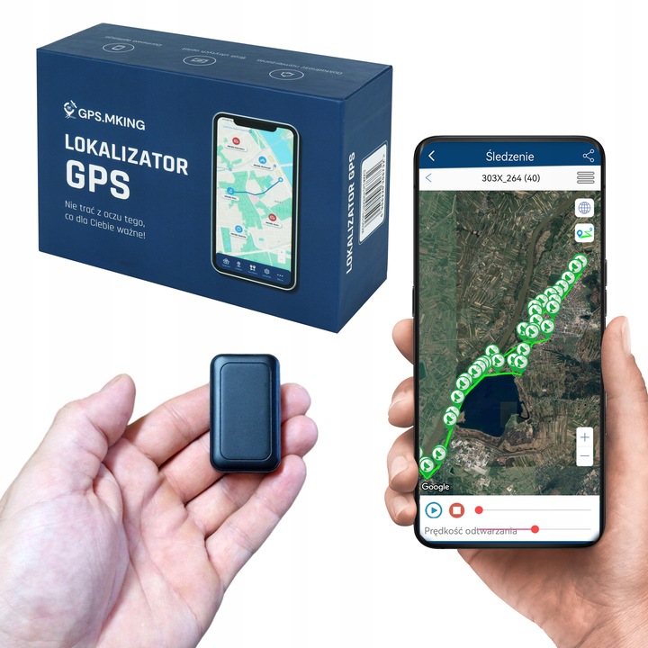 LOKALIZATOR GPS MK05 MAGNES PODSŁUCH NAGRYWANIE