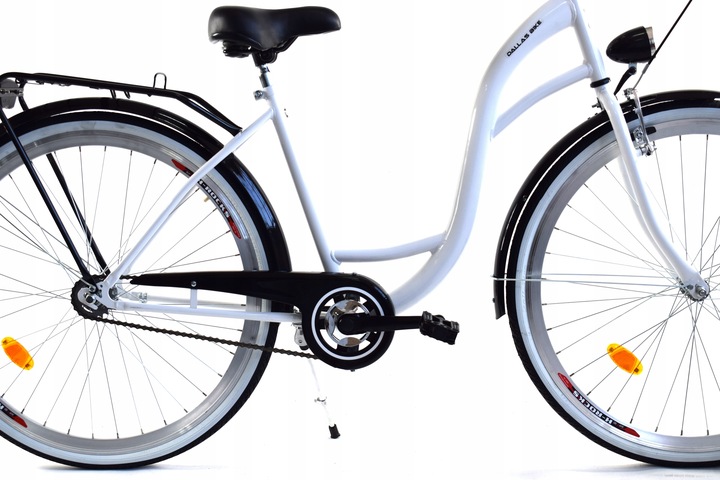 Damski rower miejski damka DALLAS 28 + kosz GRATIS
