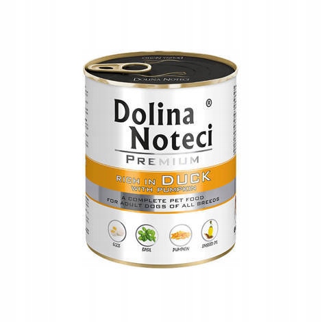 DOLINA NOTECI PREMIUM MIX SMAKÓW KARMA MOKRA PSA 800g x 8 BEZ RYB BEZ KURY