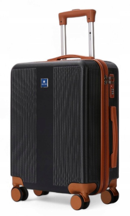 WALIZKA KABINOWA PODRÓŻNA BAGAŻ NA KÓŁKACH ABS TORBA NEW S