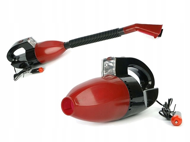 ODKURZACZ SAMOCHODOWY 12V Z LATARKA