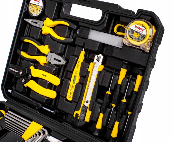 ZESTAW NARZĘDZI DLA ELEKTRYKA KLUCZ MIERNIK PRĄDU