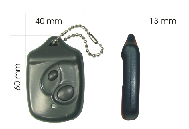 Pilot do bramy eldrim 2K433 433,92MHz KeeLoq MOCNY SOLIDNY ORYGINALNY