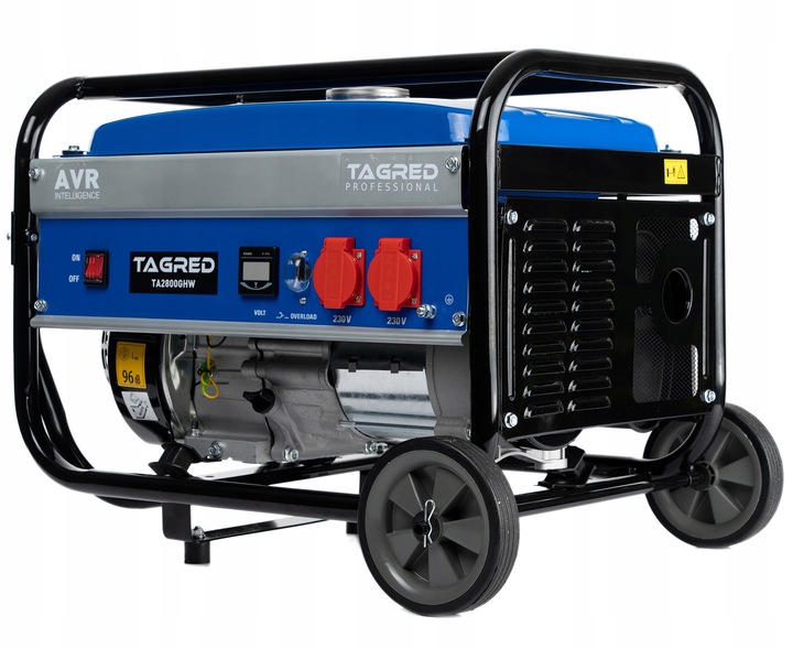 AGREGAT PRĄDOTWÓRCZY PRĄDU TAGRED 2800W AVR KOŁA