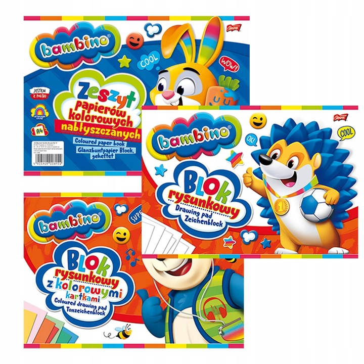 BAMBINO DUŻA WYPRAWKA SZKOLNA ZESTAW DO SZKOŁY XXL