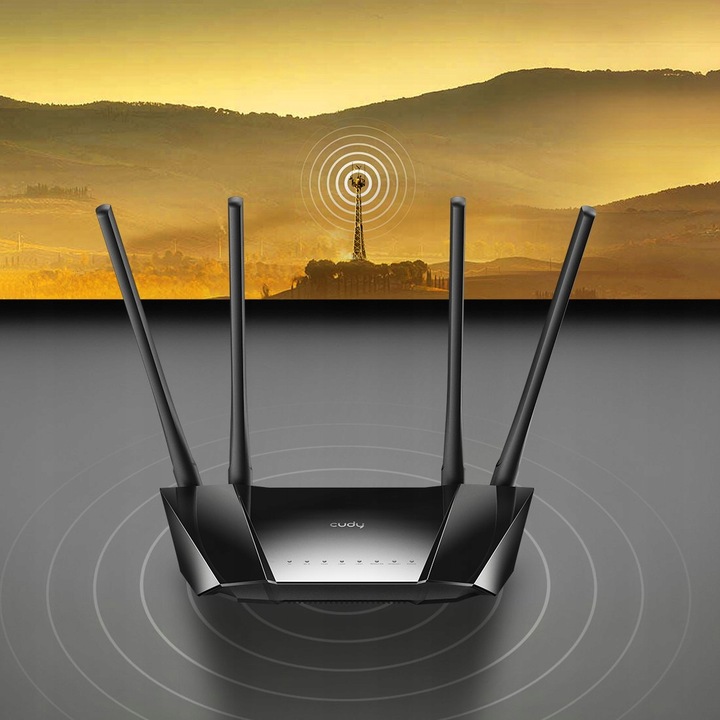 Router Wi-Fi modem Cudy LT400 4G CAT4 karta SIM LTE 300Mbps Ruter Wi-Fi 4++
