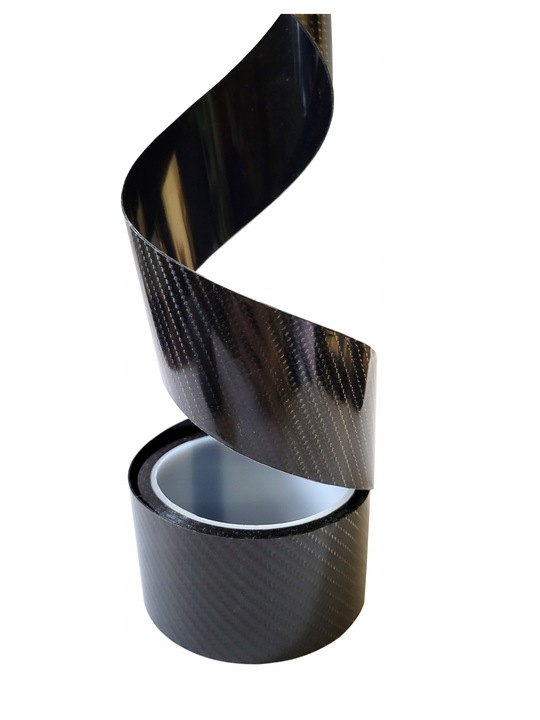 FOLIA OCHRONNA NA PROGI CARBON TAŚMA ZABEZPIECZAJĄCA PRÓG KARBONOWA 5d