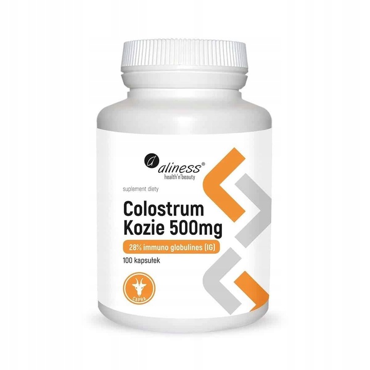 Colostrum Kozie 100 kaps. Kolostrum Aliness