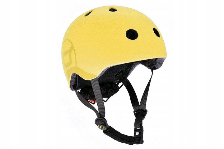 Kask rowerowy dziecięcy na hulajnogę Scoot and Ride, rozm. S-M, 3 lata+