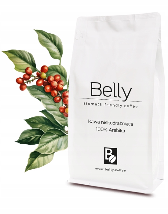 Belly Coffee - Kawa Niskodrażniąca 500g - mielona