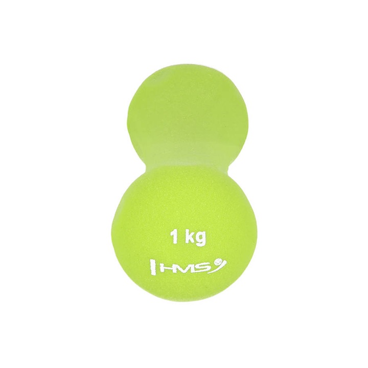 HMS Zestaw Hantli Ciężarków Żeliwnych Pokrytych Neoprenem Do Ćwiczeń 2x1 kg