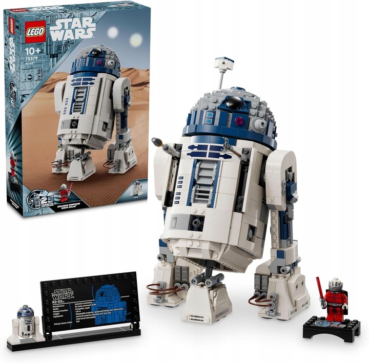 LEGO Star Wars 75379 R2-D2 Gwiezdne Wojny Robot Pomysł na prezent Kosmos