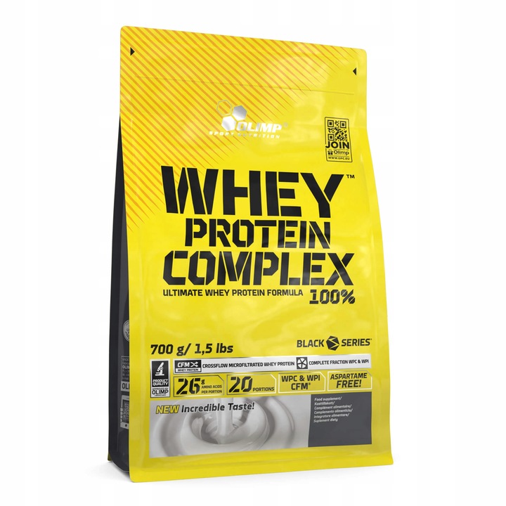OLIMP WHEY PROTEIN COMPLEX 100% 700g BIAŁKO RZEŹBA