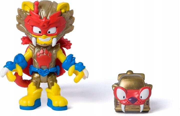 Zestaw Magicbox SuperThings Wild Tigerbot transformer zmienia się w pojazd