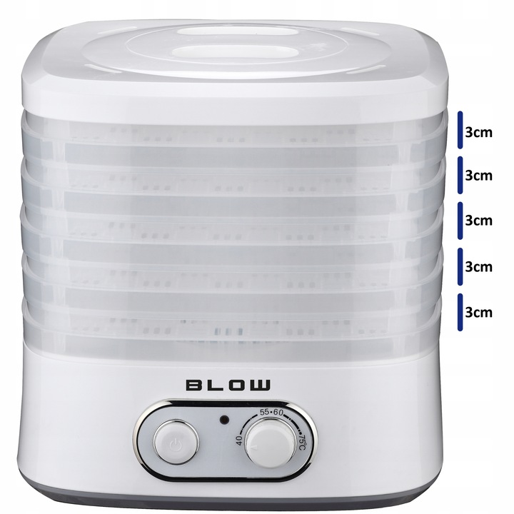 SUSZARKA DO GRZYBÓW OWOCÓW WARZYW RYB REGULACJA 5 SIT