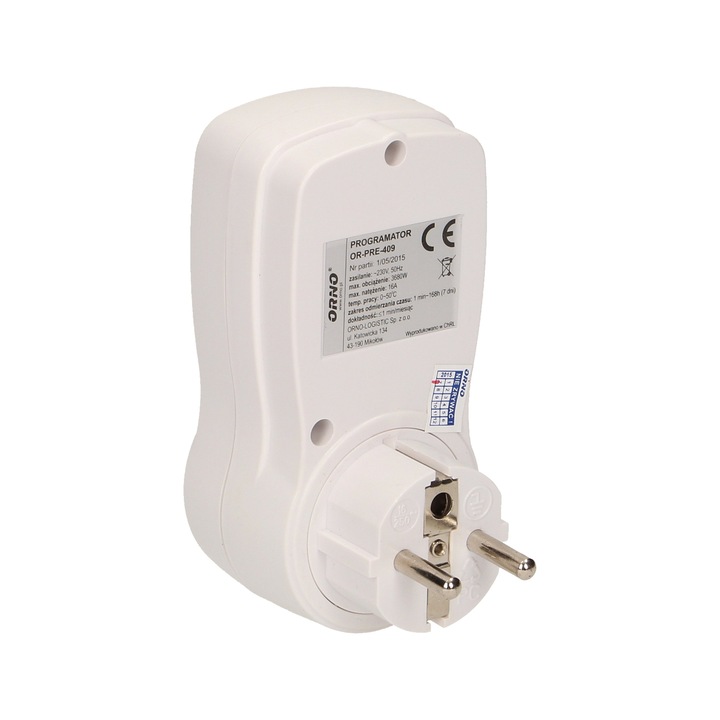 WYLACZNIK BOJLER PROGRAMATOR CZASOWY CYFROWY TIMER