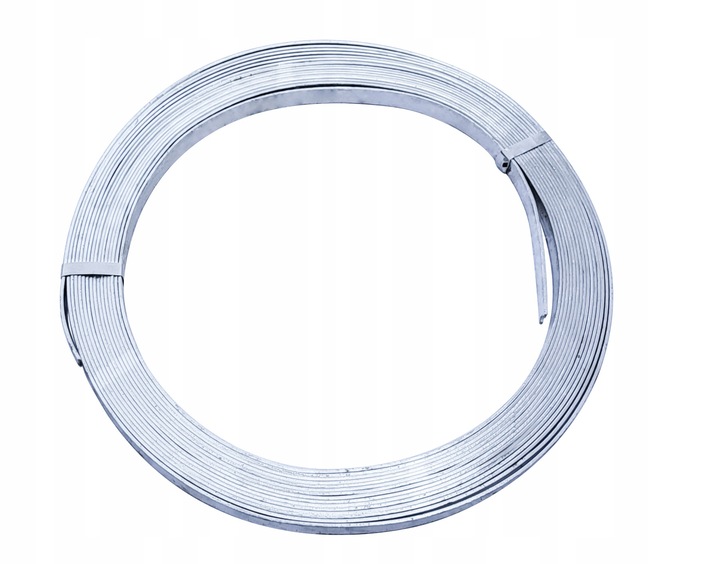 BEDNARKA OCYNKOWANA 30x4 TAŚMA STALOWA KRĄŻEK 10M