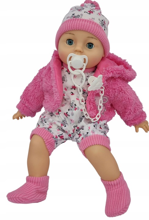 LALKA BOBAS MÓWI I ŚPIEWA ZAMYKA OCZY SMOCZEK_87K