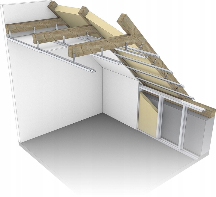 WIESZAK KOTWOWY 27cm DO PODDASZY GRZYBEK 270mm CD60 100szt MOCNY GRUBY 1mm