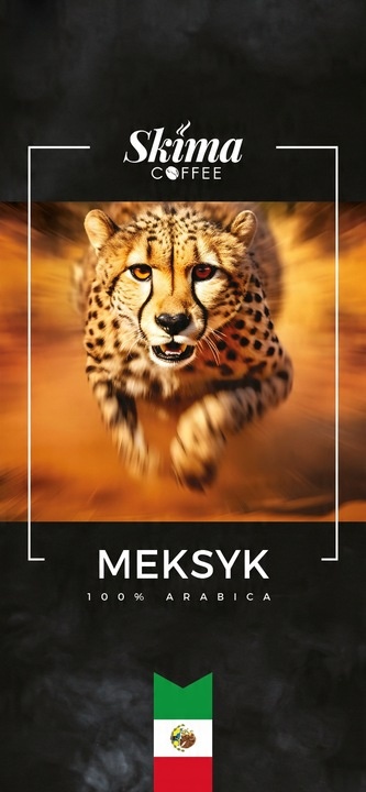 Kawa ziarnista 1kg MEKSYK 100% ARABICA Świeżo Palona do ekspresu + GRATIS