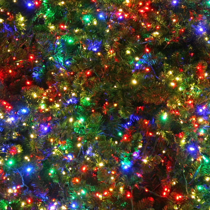 LAMPKI CHOINKOWE ŚWIATEŁKA 500 LED MULTI KOLOROWE ZEWNĘTRZNE WEWNĘTRZNE