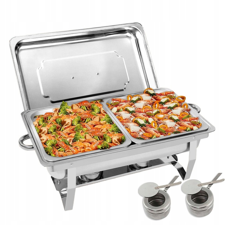 PODGRZEWACZ 1/2 DO POTRAW GASTRONOMICZNY 9 L STAL NIERDZEWNA