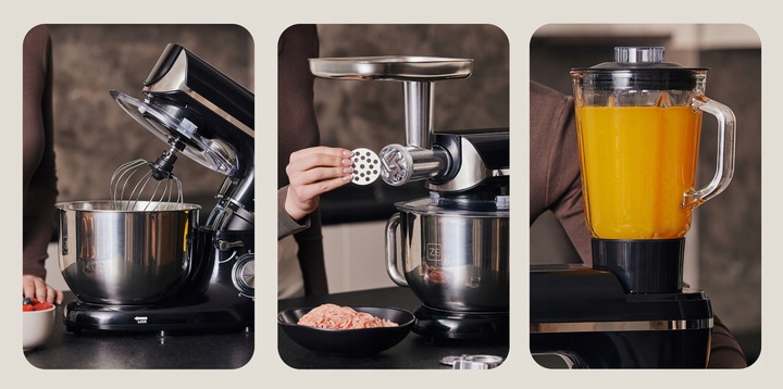 ROBOT KUCHENNY PLANETARNY maszynka do miesa MIKSER BLENDER Z MISĄ 6,5L