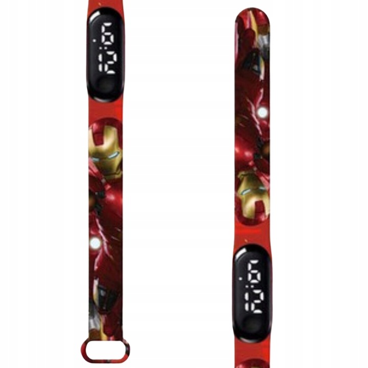 Zegarek cyfrowy LED Iron Man