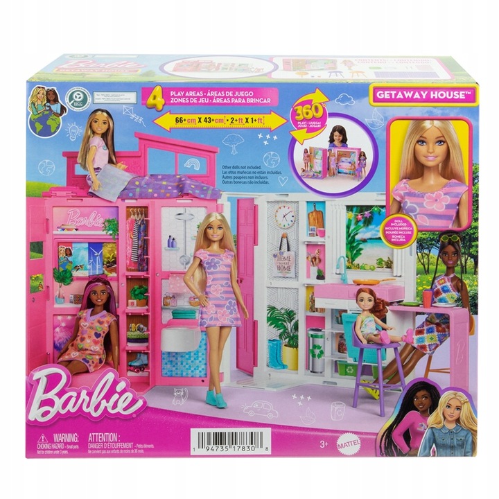 BARBIE DOMEK Dla Lalek Zestaw Do Zabawy