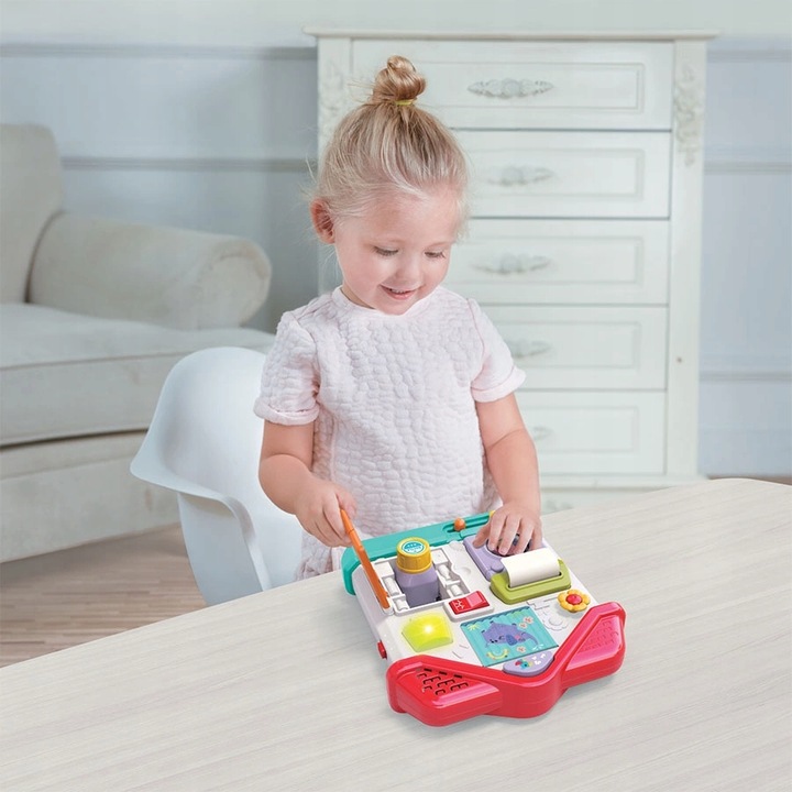 Zabawki interaktywne / edukacyjne - Zręcznościowy domek, 10 m+, Dumel