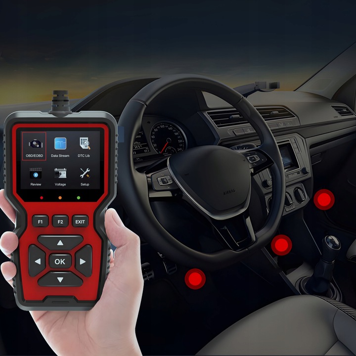 DIAGNOSTYCZNY TESTER INTERFEJS SKANER OBD2 UNIWERSALNY DO AUTA KOMPUTER