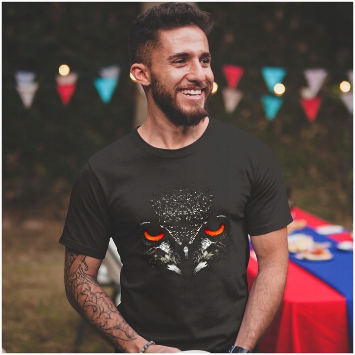 Koszulka Sowa Sową 3D Owl Puchacz M