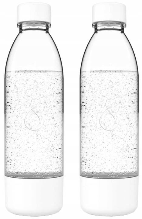 DAFI PushAir butelka do saturatora 2 x 0,7 L biała