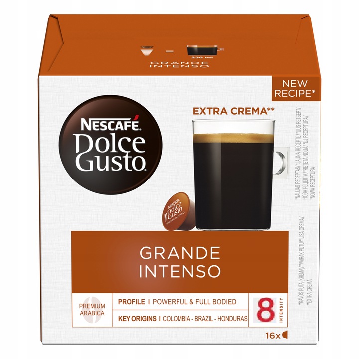 NESCAFE DOLCE GUSTO GRANDE INTENSO 3x16