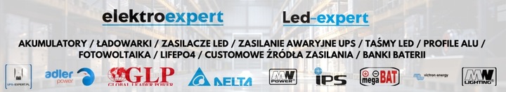 GLP power supply GPV series 24V/2.5A, CV, non-PFC, IP67 plastic case, EU in