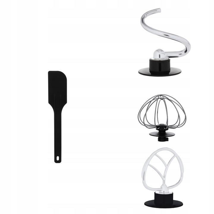 Robot kuchenny planetarny 1200W misa 3l ze stali nierdzewnej 6 prędkości