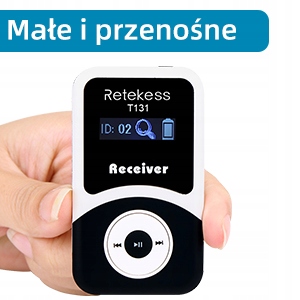 Retekess T130-T131 Bezprzewodowy System Tour Guide, Audio Tour Guide System