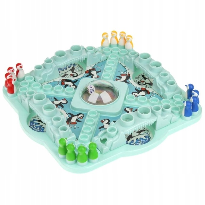 GRA PLANSZOWA CHIŃCZYK PINGWINY 4 5 6 7 lat latka