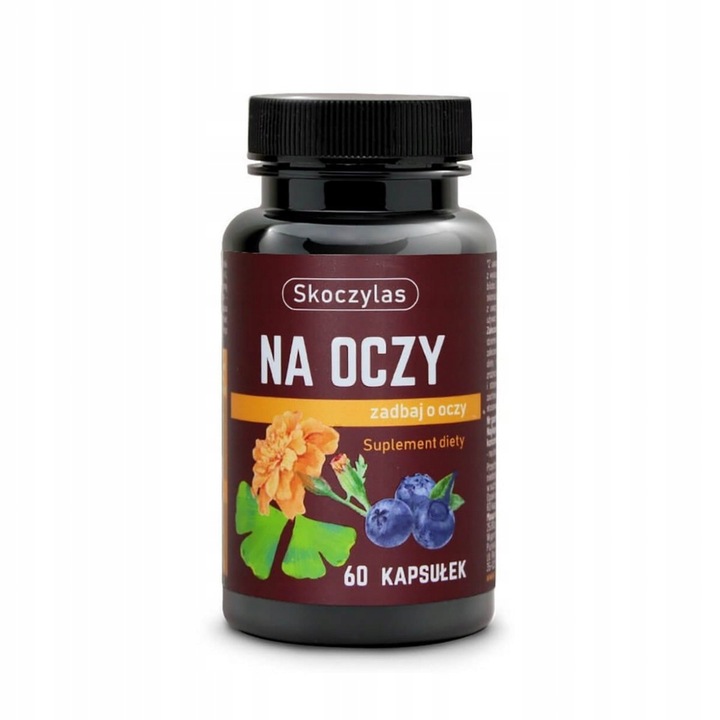 Skoczylas Na oczy Luteina Zeaksantyna 60 kaps