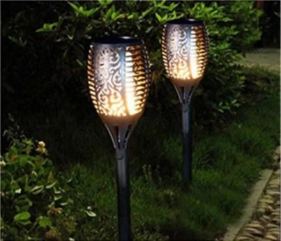 Pochodnie lampy solarne efekt płomienia 50cm