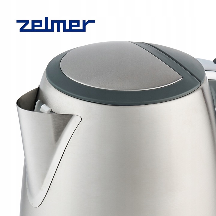Czajnik elektryczny Zelmer ZCK7930 2200 W 1,7 l srebrny/szary