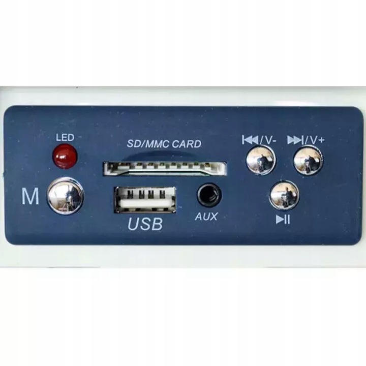 Mocny MEGAFON 45W bateria MEGA-PRO60 USB SD BST