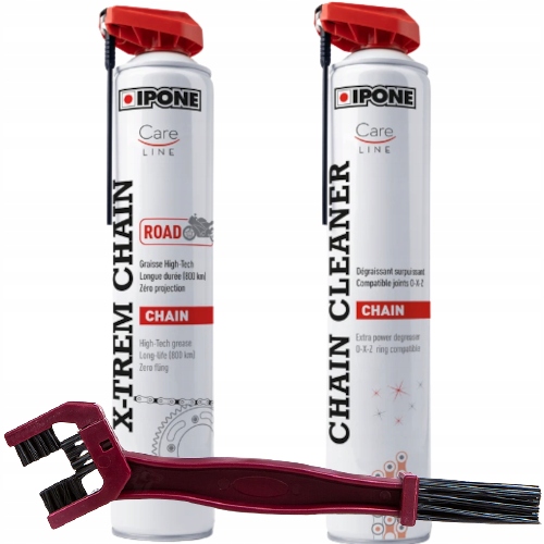 IPONE ZESTAW DO KONSERWACJI ŁAŃCUCHÓW ROAD ZMYWACZ