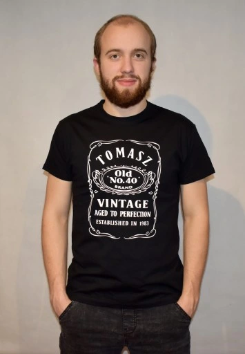 KOSZULKA MĘSKA 30 40 50 60 70 URODZINY PREZENT