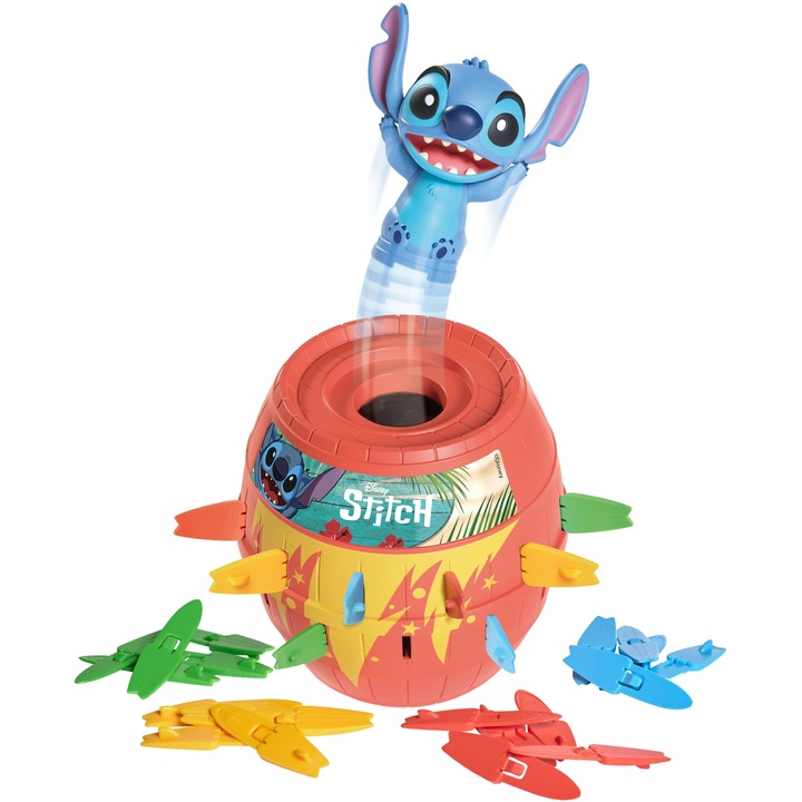 TOMY GRA ZRĘCZNOŚCIOWA POP UP DISNEY LILO & STITCH gra dla dzieci +4 lata