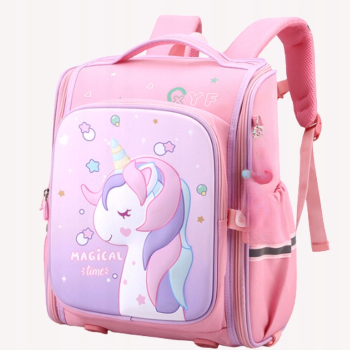 PLECAK PRZEDSZKOLNY PLECACZEK DLA DZIEWCZYNKI JEDNOROŻEC POJEMNY