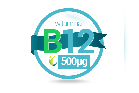 Witamina B12 B6 P-5-P B7 Biotyna Kwas Foliowy WEGA